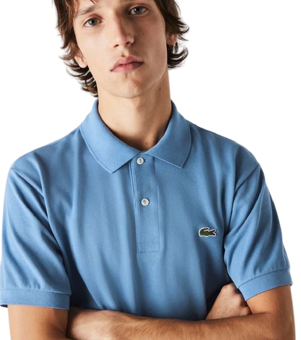 Camicia Uomo Lino Maniche Lunghe Casual Rigata Sottile Collo Coreano Regular Fit Celeste -C3024A