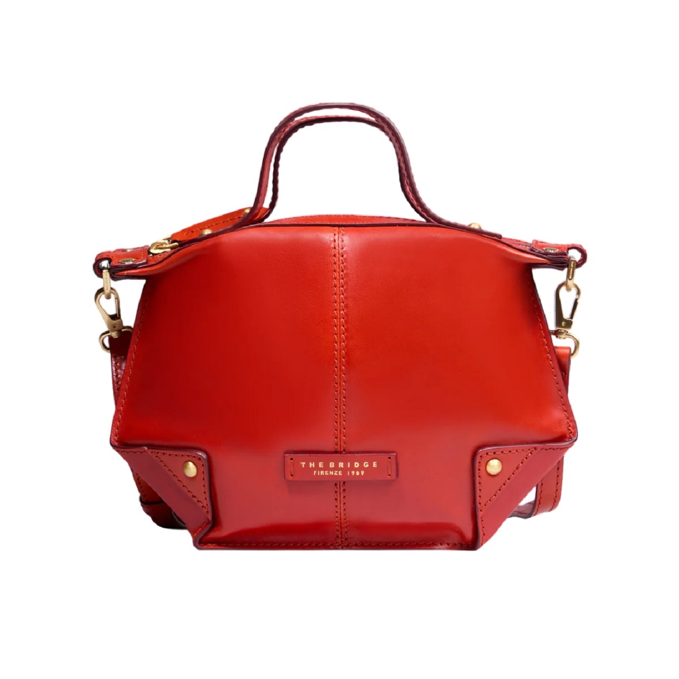 Borsa Donna Borse Rosse The Bridge THE BRIDGE STORY Borsa Shopping