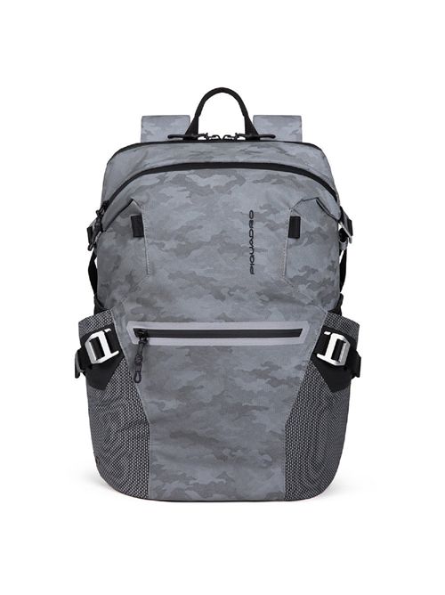 zaino grande pc 15.6 in tessuto PIQUADRO | CA5494PQMCAMOGR