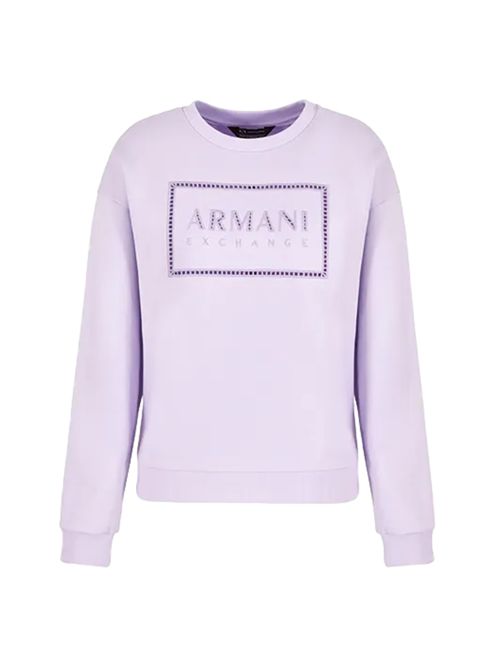 3DYM711354 LILLA ARMANI EXCHANGE | Felpe | 3DYM711354 LILLA