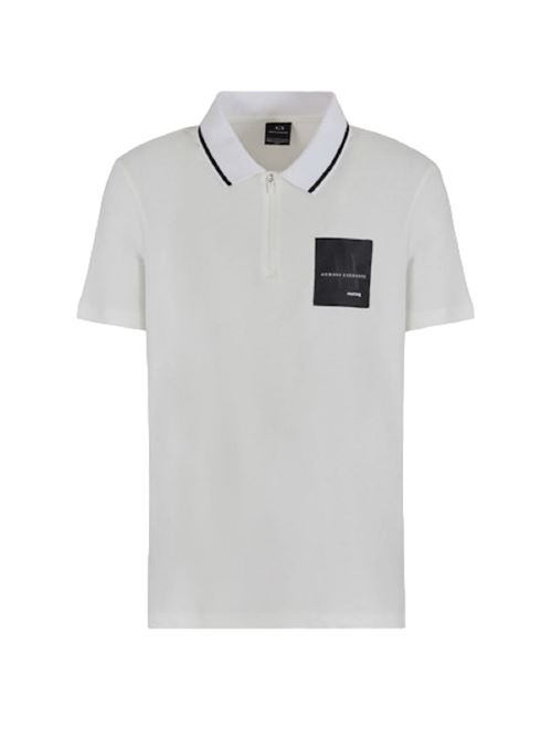 polo ARMANI EXCHANGE | Polo | 3DZFJA1116 BIANCO