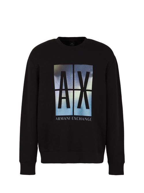 3DZMJE1200 NERO ARMANI EXCHANGE | Felpe | 3DZMJE1200 NERO