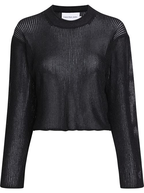 maglia CALVIN KLEIN | Maglie | J20J222922BEH NERO