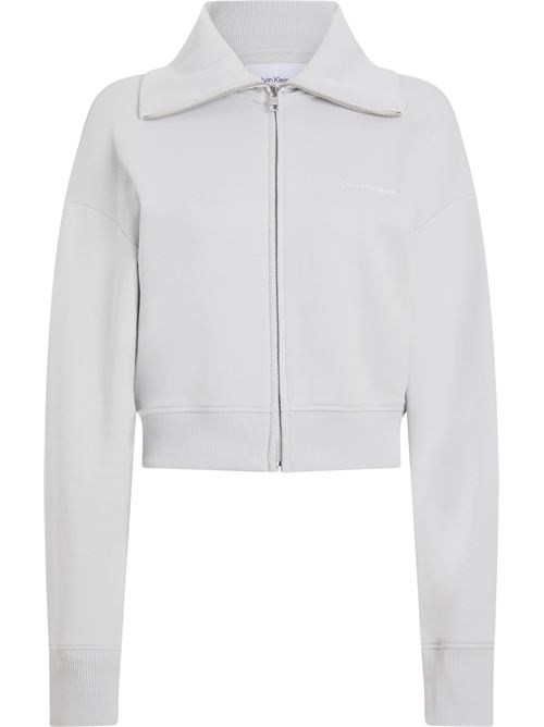felpa CALVIN KLEIN | Felpe | J20J223075PC8 GRIGIO