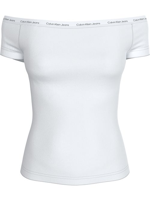 T-shirt CALVIN KLEIN | T-shirts | J20J223098YAF BIANCO