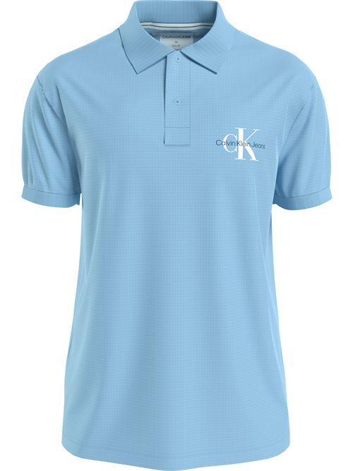 polo CALVIN KLEIN | Polo | J30J323395CEZ AZZURRO