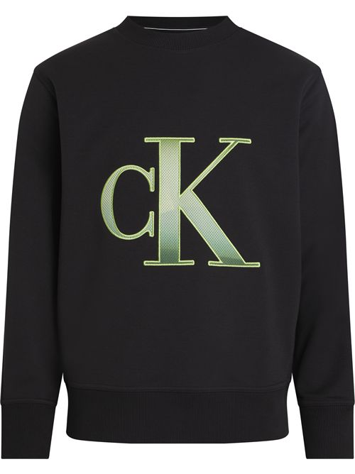 felpa CALVIN KLEIN | Felpe | J30J325028BEH NERO