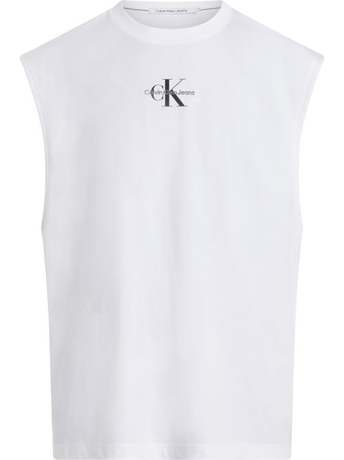 t-shirt CALVIN KLEIN | T-shirts | J30J325211YAF BIANCO