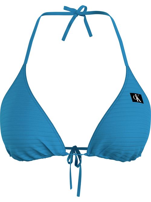 Costume CALVIN KLEIN | Reggiseni mare | KW0KW02466CGY AZZURRO