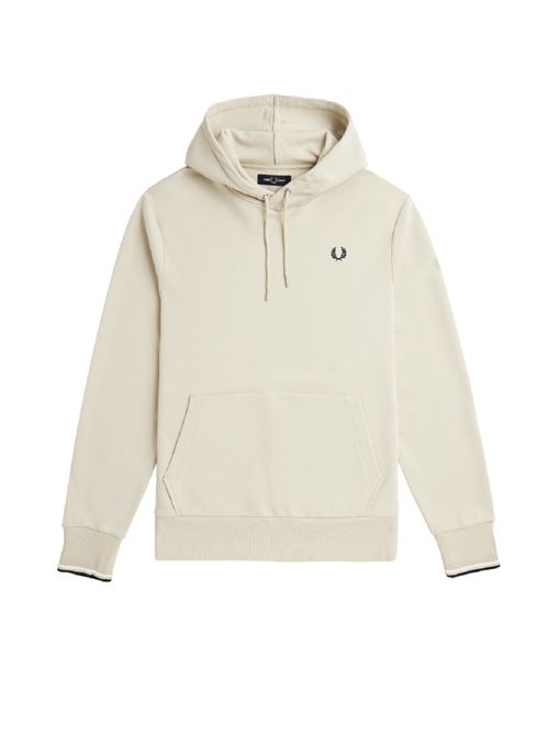 felpa FRED PERRY | Felpe | M2643V54 BEIGE