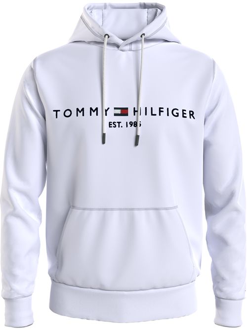 felpa Tommy hilfiger | Felpe | MW0MW13720YBR BIANCO