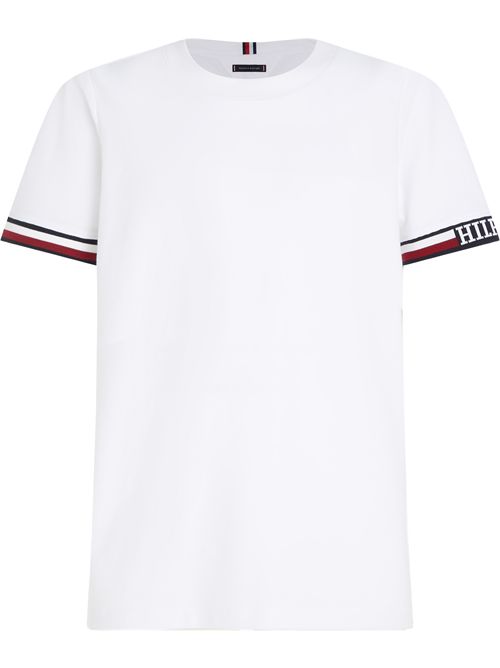 t-shirt Tommy hilfiger | T-shirts | MW0MW33678YBR BIANCO