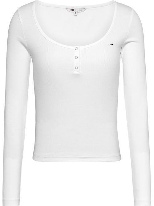 t-shirt Tommy Jeans | T-shirts | DW0DW17390YBR BIANCO