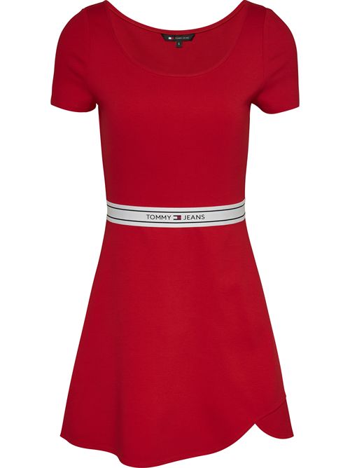 vestito corto Tommy Jeans | Vestiti corti | DW0DW17924XNL ROSSO