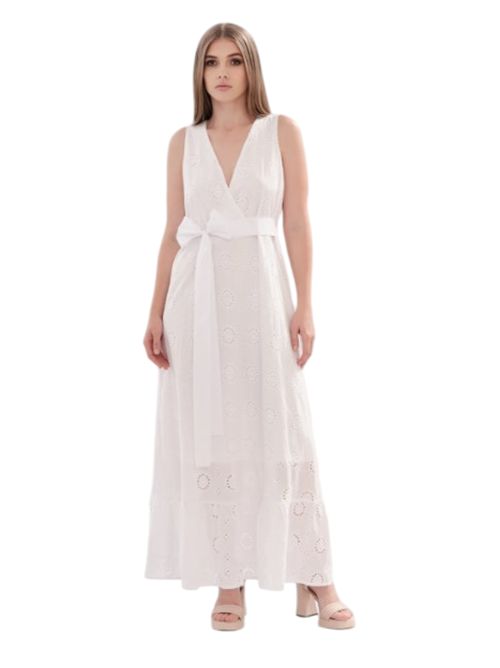 29300BIANCO WHITE WISE | Vestiti lunghi | 29300BIANCO