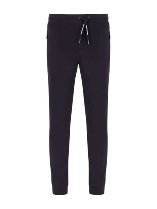 pantalone uomo blu in cotone ARMANI EXCHANGE | Pantaloni | 8NZP731510 BLU