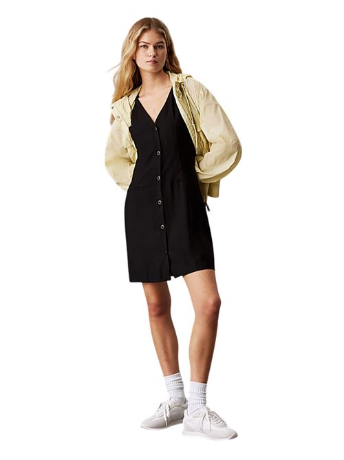 J20J225271BEH NERO CALVIN KLEIN | Vestiti corti | J20J225271BEH NERO
