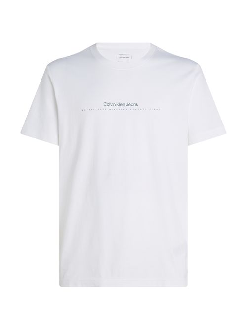 J30J327075YAF BIANCO CALVIN KLEIN | T-shirts | J30J327075YAF BIANCO