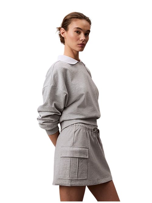 LV047B268GP79 GRIGIO CALVIN KLEIN | Minigonne | LV047B268GP79 GRIGIO