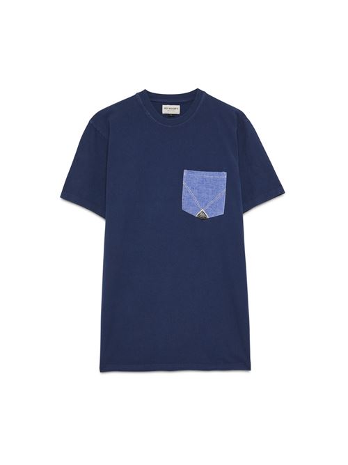 RRU90172CA16C0398 BLU ROY ROGER'S | T-shirts | RRU90172CA16C0398 BLU