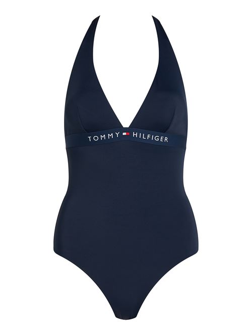 UW0UW05850C1G BLU Tommy hilfiger | Costumi interi | UW0UW05850C1G BLU