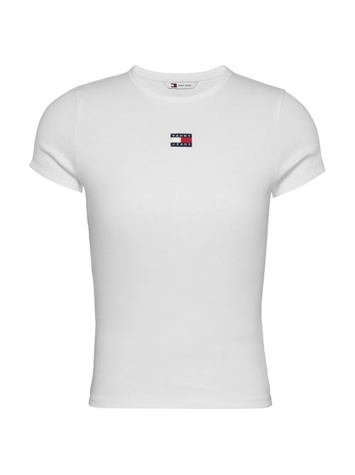 DW0DW20463YBL BIANCO Tommy Jeans | T-shirts | DW0DW20463YBL BIANCO