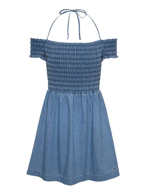 DW0DW206771A4 BLU CHINA Tommy Jeans | Vestiti corti | DW0DW206771A4 BLU CHINA