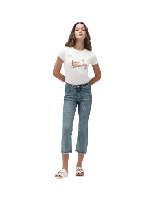 30159BIANCO WHITE WISE | T-shirts | 30159BIANCO