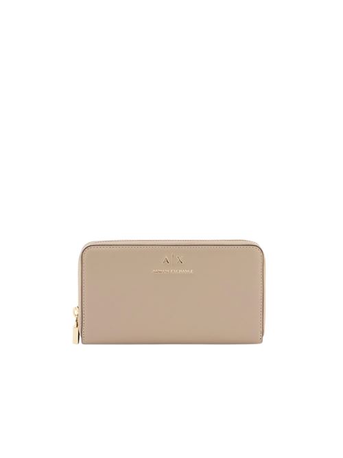 XW000359U6223 BEIGE ARMANI EXCHANGE | Portafogli | XW000359U6223 BEIGE