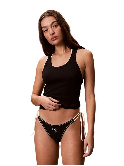 LV00Q61215UB1 NERO CALVIN KLEIN | Slip mare | LV00Q61215UB1 NERO