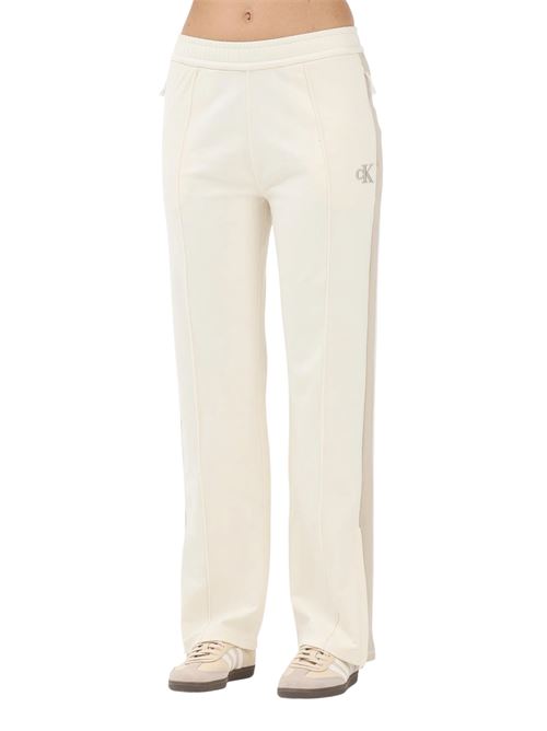 LV047E225GYAC PANNA CALVIN KLEIN | Pantaloni | LV047E225GYAC PANNA