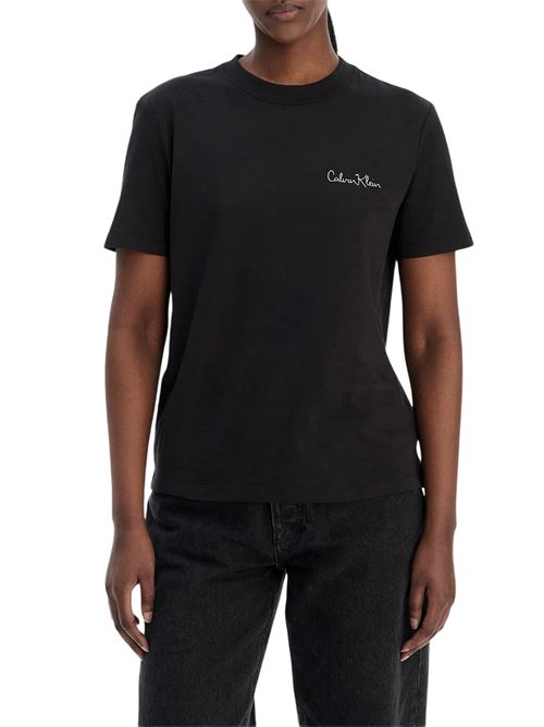 LV047E809GUB1 NERO CALVIN KLEIN | T-shirts | LV047E809GUB1 NERO