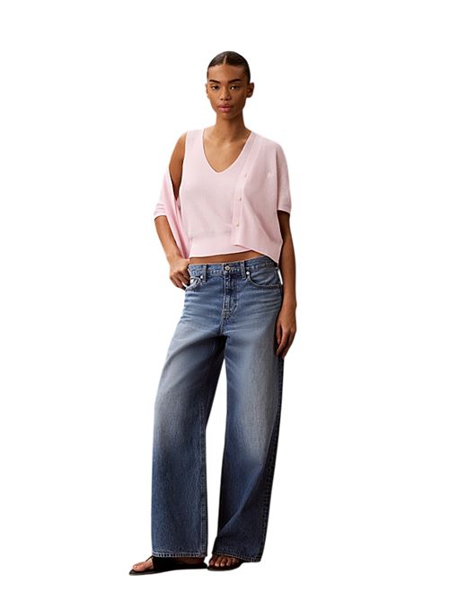 LV047F353G8Z6 ROSA CALVIN KLEIN | Maglie | LV047F353G8Z6 ROSA