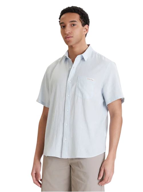 LV04RF120GCIQ AZZURRO CALVIN KLEIN | Camicie | LV04RF120GCIQ AZZURRO
