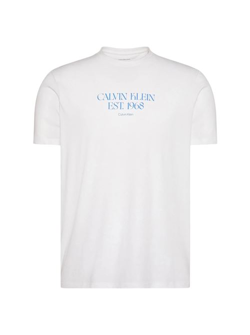 LV14RF804GYAF BIANCO CALVIN KLEIN | T-shirts | LV14RF804GYAF BIANCO
