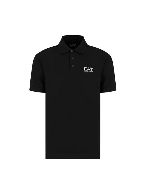 8NPF141200 NERO EA7 | Polo | 8NPF141200 NERO