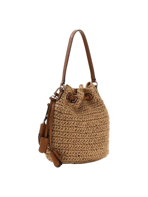 secchiello ofelia ( rafia) Guess | HWWG9923030COGNAC