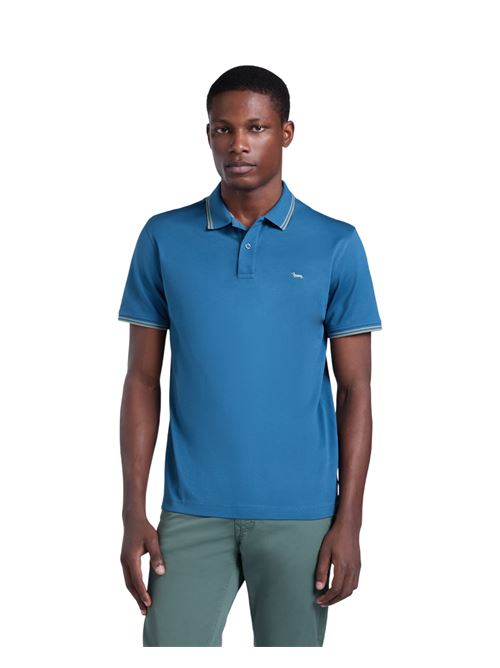 LNQ010021148848 BLU CHINA HARMONT&BLAINE | Polo | LNQ010021148848 BLU CHINA