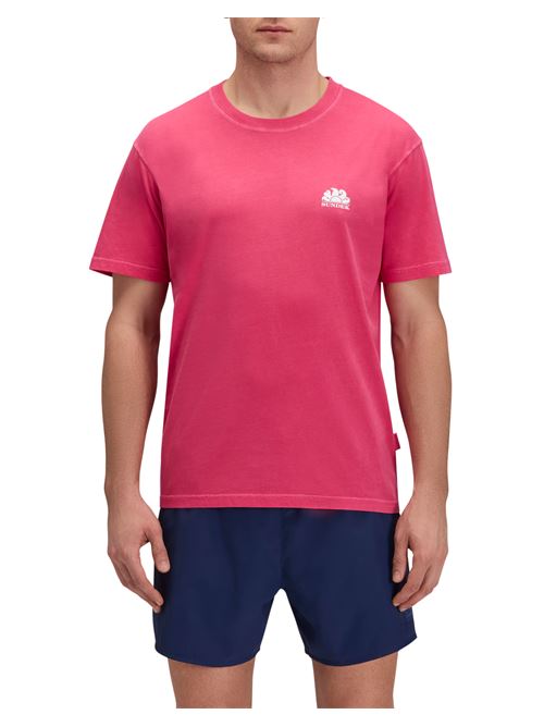 M251TEJ78TCA5501 FUCSIA Sundek | T-shirts | M251TEJ78TCA5501 FUCSIA