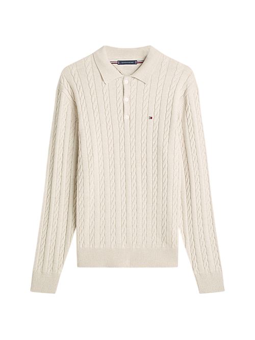MW0MW41955HGF PANNA Tommy hilfiger | Polo | MW0MW41955HGF PANNA