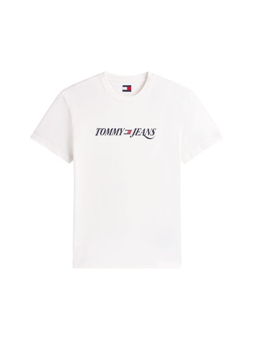 DM0DM22548YBL BIANCO Tommy Jeans | T-shirts | DM0DM22548YBL BIANCO