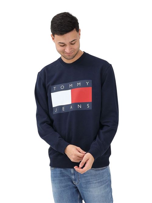 DM0DM22643C1G BLU Tommy Jeans | Felpe | DM0DM22643C1G BLU