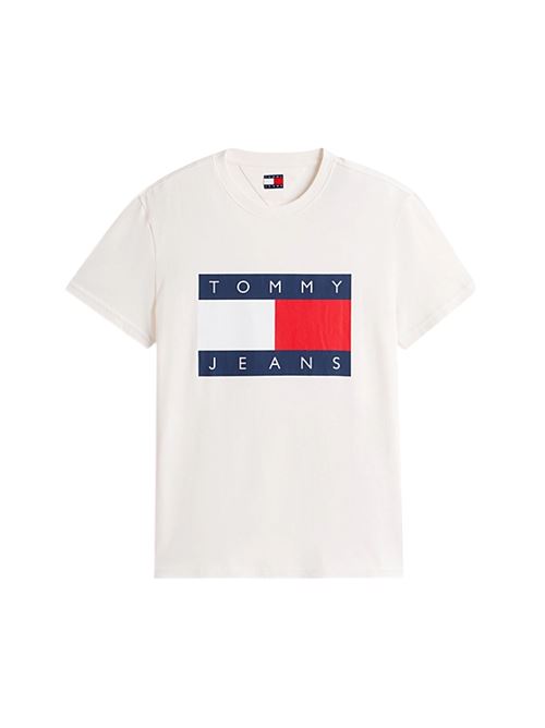 DM0DM22645YBH BIANCO Tommy Jeans | T-shirts | DM0DM22645YBH BIANCO
