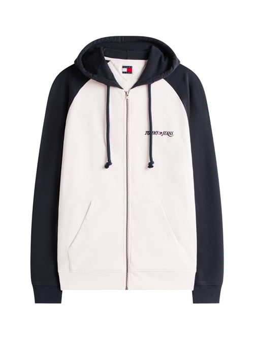 DM0DM22692C1G BIANCO Tommy Jeans | Felpe | DM0DM22692C1G BIANCO