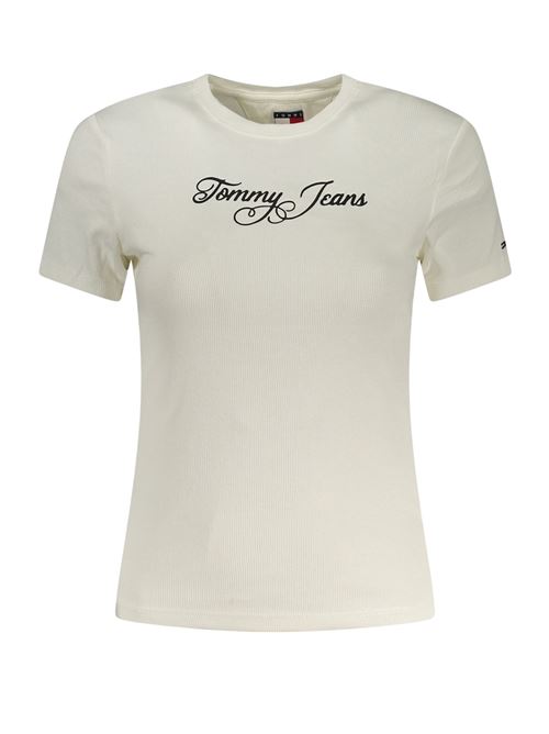 DW0DW21838YBL BIANCO Tommy Jeans | T-shirts | DW0DW21838YBL BIANCO