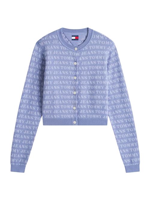 DW0DW220300GY AZZURRO Tommy Jeans | Cardigan | DW0DW220300GY AZZURRO