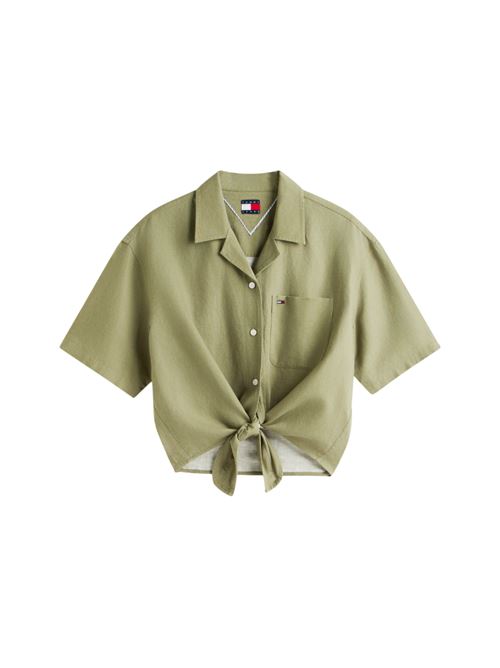 DW0DW22210L9P VERDE Tommy Jeans | Camicie | DW0DW22210L9P VERDE