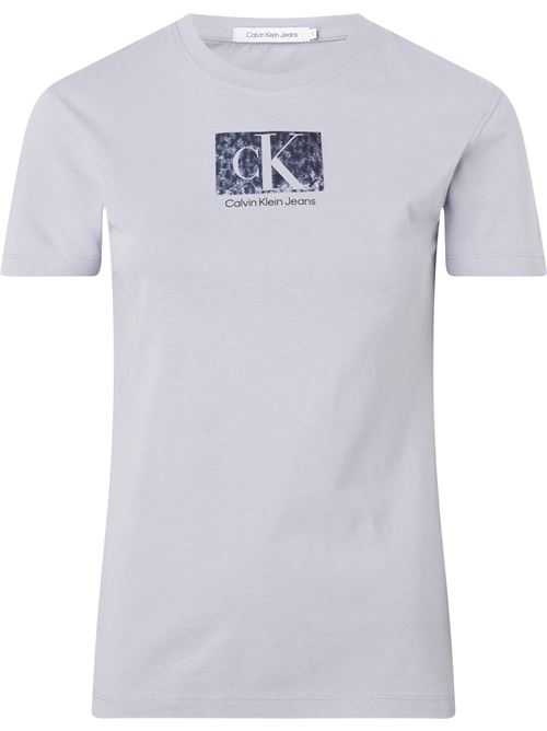 T-shirt CALVIN KLEIN | T-shirts | J20J221631PC1 Lilla