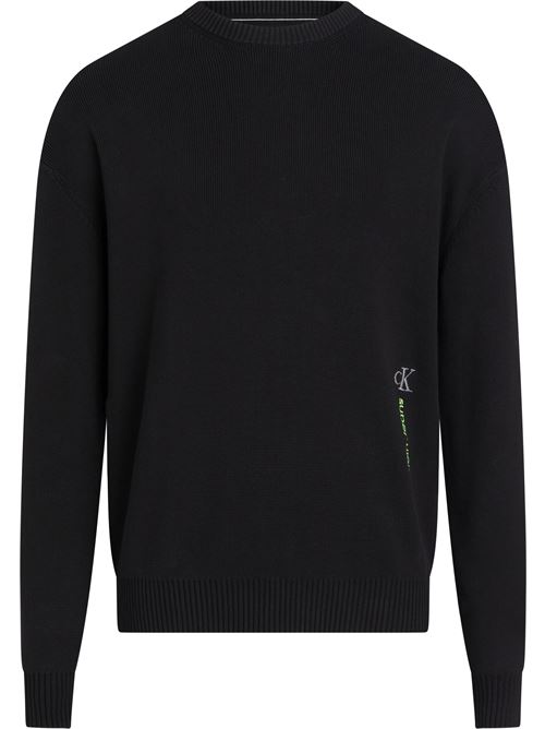 maglia CALVIN KLEIN | Maglie | J30J323977BEH NERO