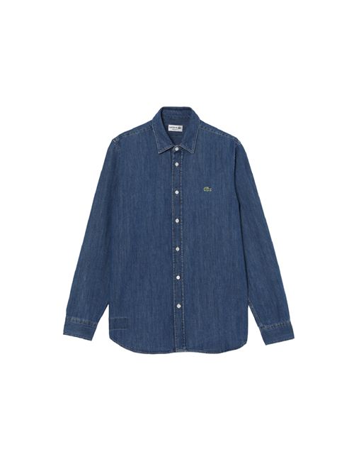 camicia lacoste | Camicie | CH0197CDZ BLU